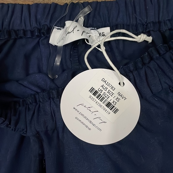 NWT navy strapless Petal and Pup dress - Picture 8 of 10